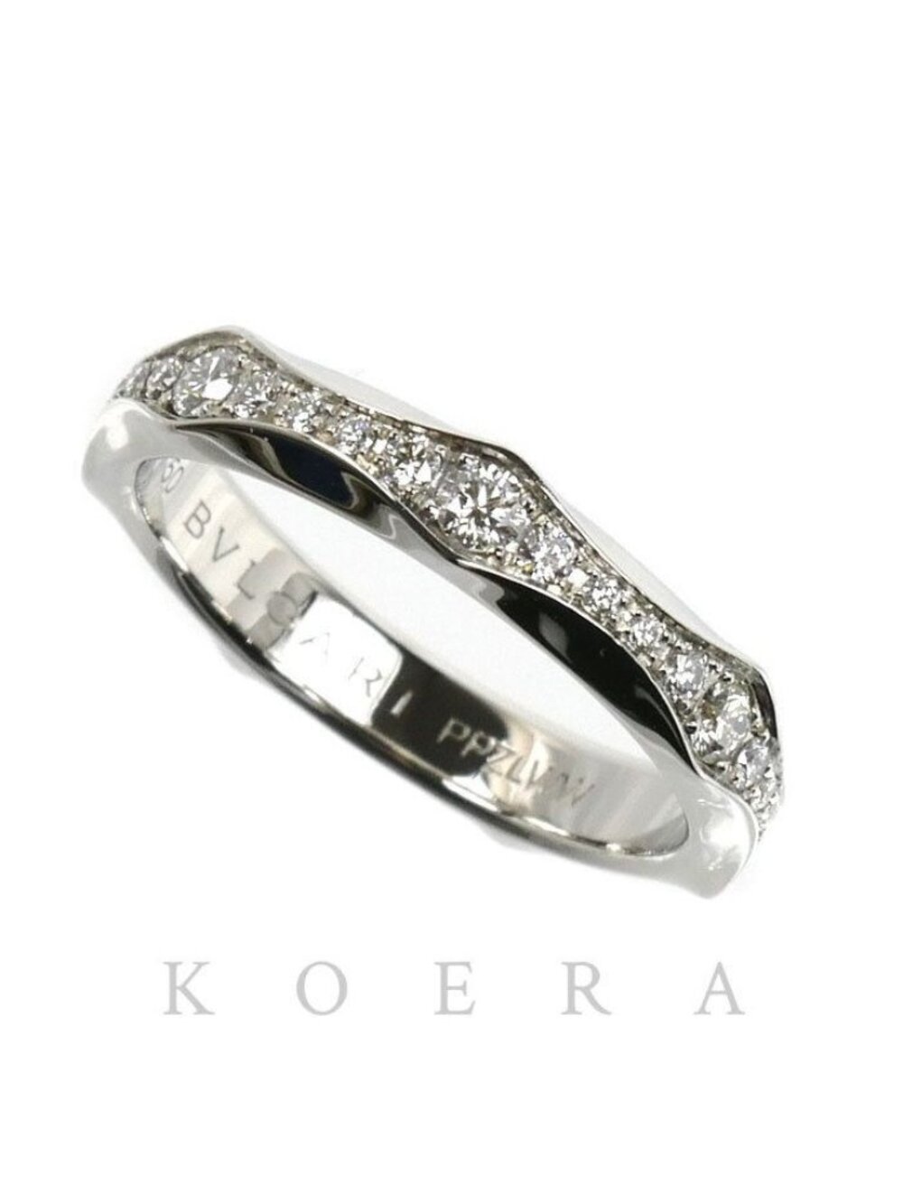 Bvlgari Platinum Infinite Ring Diamond
